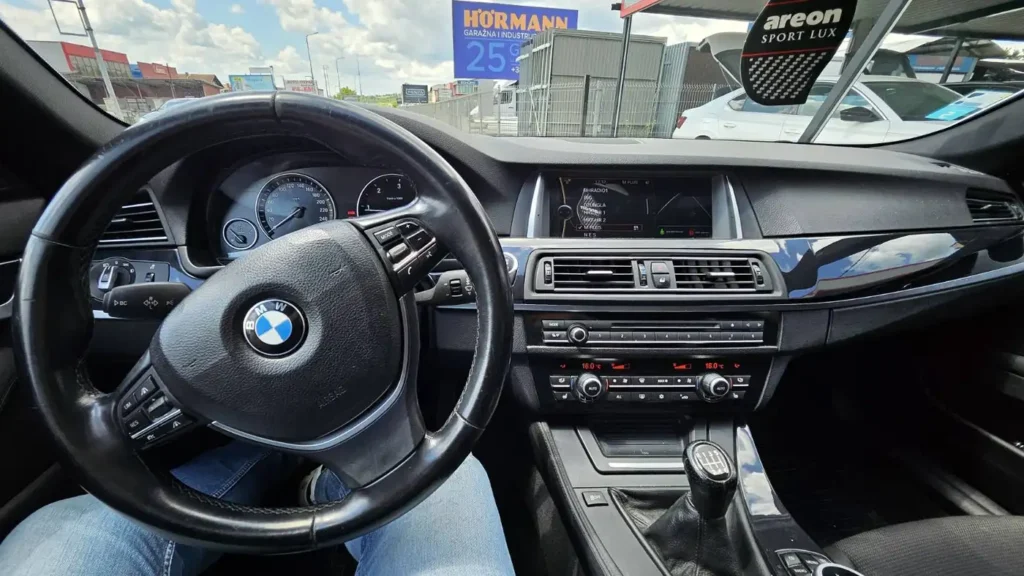 BMW 520D White car for rent. Rent a Car in Sarajevo