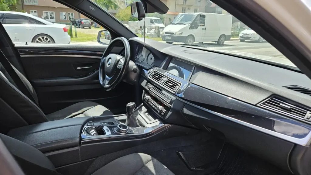 BMW 520D White car for rent. Rent a Car in Sarajevo