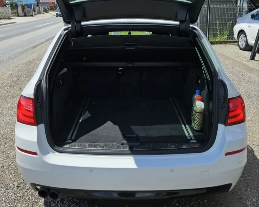 BMW 520D White car for rent. Rent a Car in Sarajevo